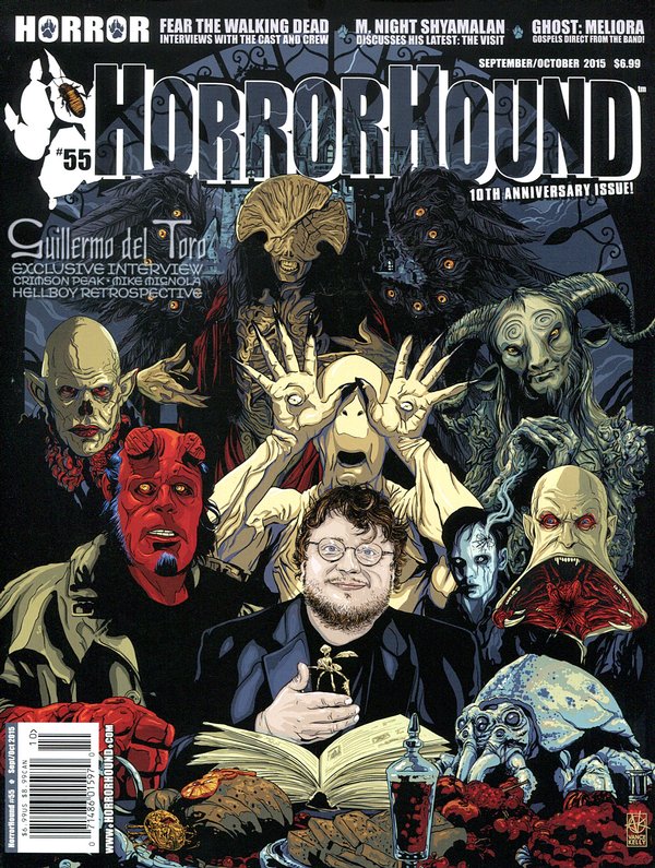 HORRORHOUND magazine side cover Issue 55 September/October 2015