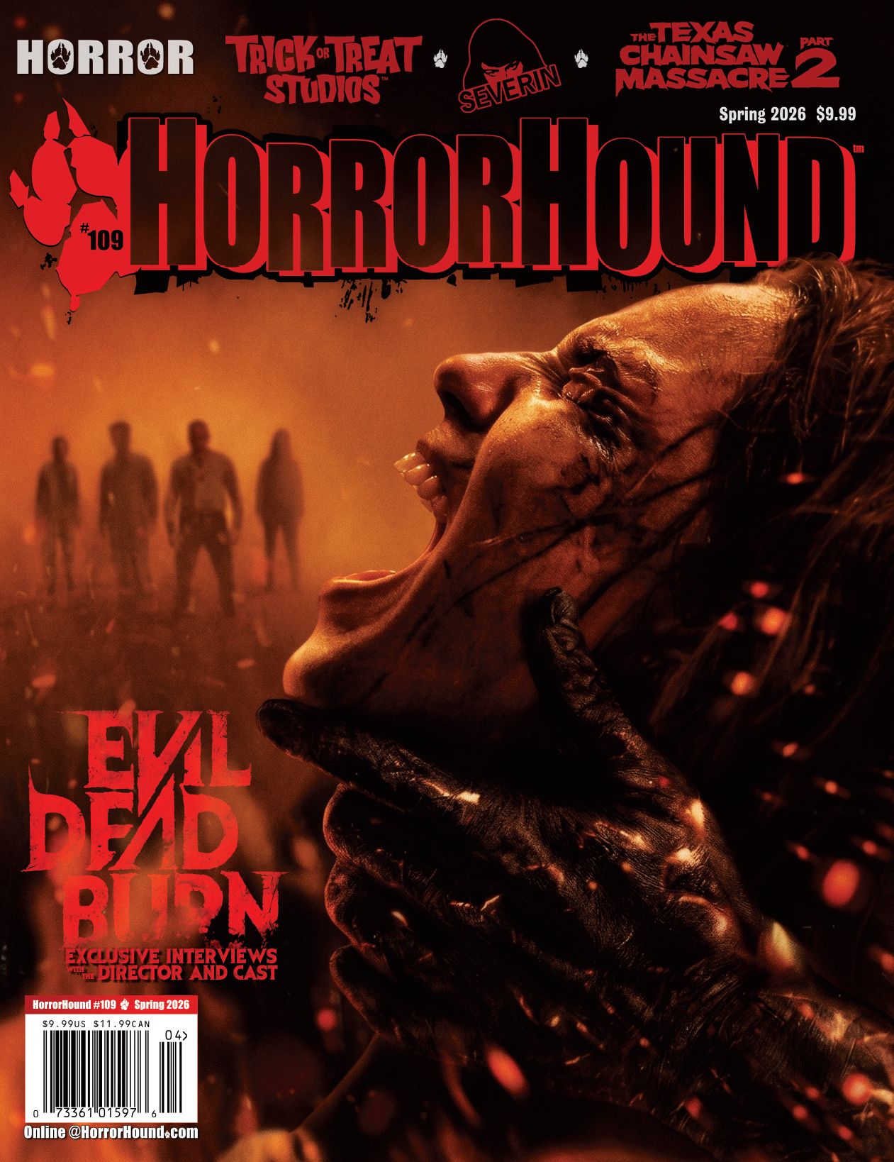 HORRORHOUND magazine cover Issue 109 Spring 2026