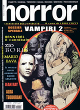 HORROR LA RIVISTA DELL INSOLITO magazine side cover Issue 2 July/Agust 2003