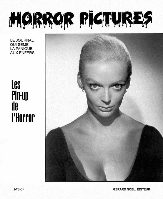 HORROR PICTURES magazine side cover Issue 6 November 1976