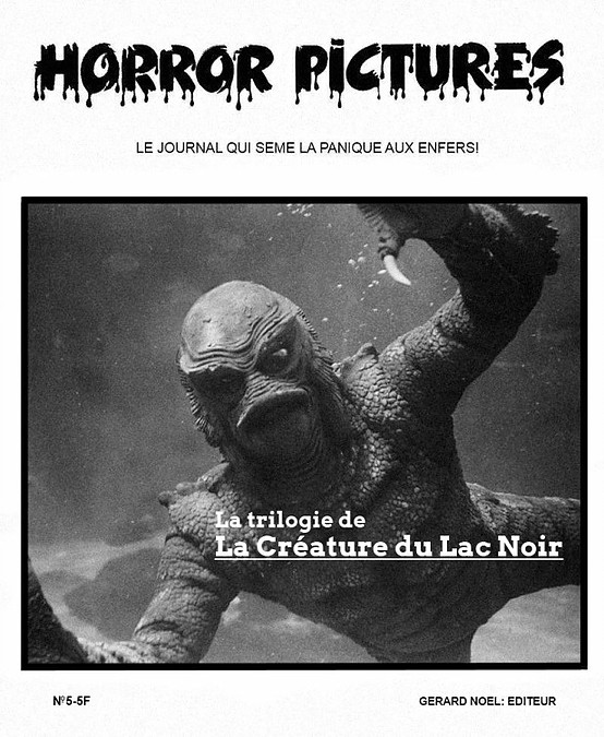 HORROR PICTURES magazine side cover Issue 5  1976