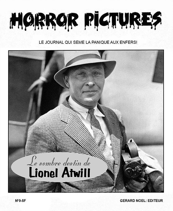 HORROR PICTURES magazine side cover Issue 9 November 1977