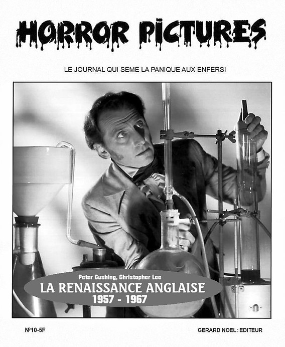 HORROR PICTURES magazine side cover Issue 10  1978