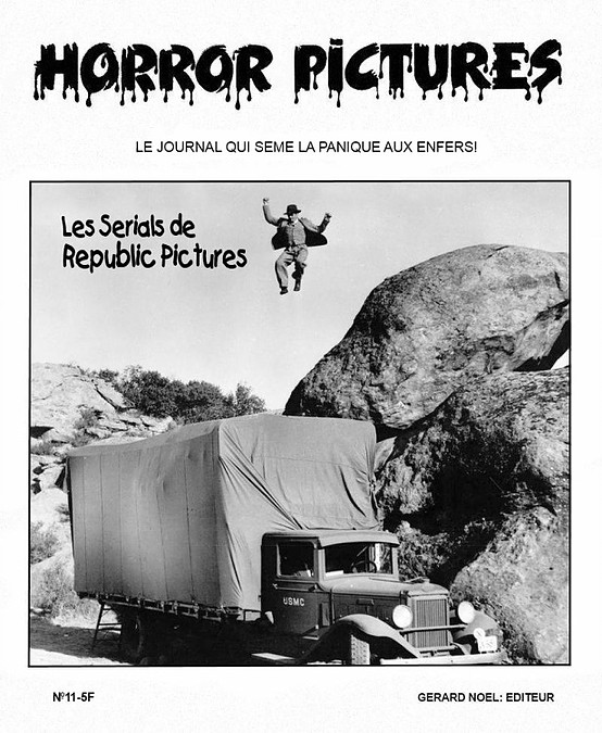 HORROR PICTURES magazine side cover Issue 11  1978