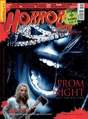 HORROR SHOW magazine side cover Issue 4  