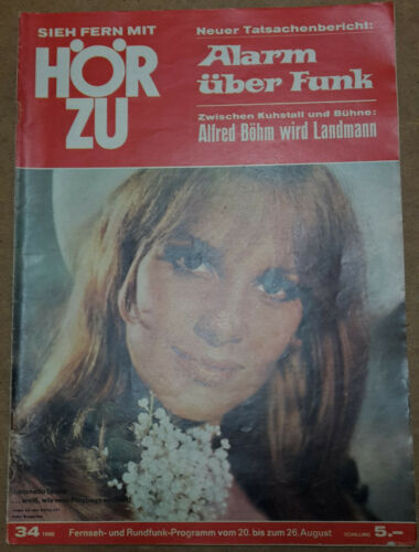 HORZU (AUSTRIA) magazine side cover Issue 34   1966