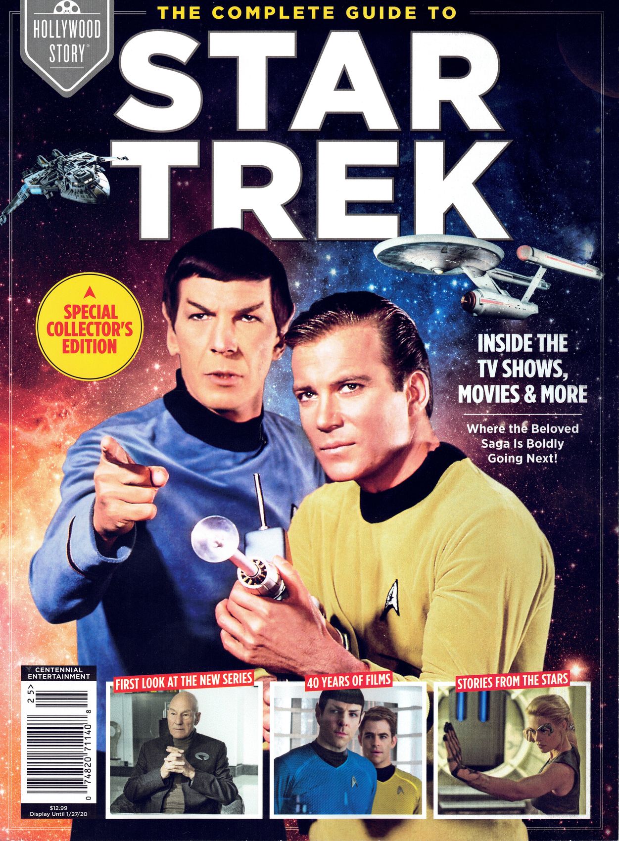 HOLLYWOOD STORY magazine side cover  November/December 2019