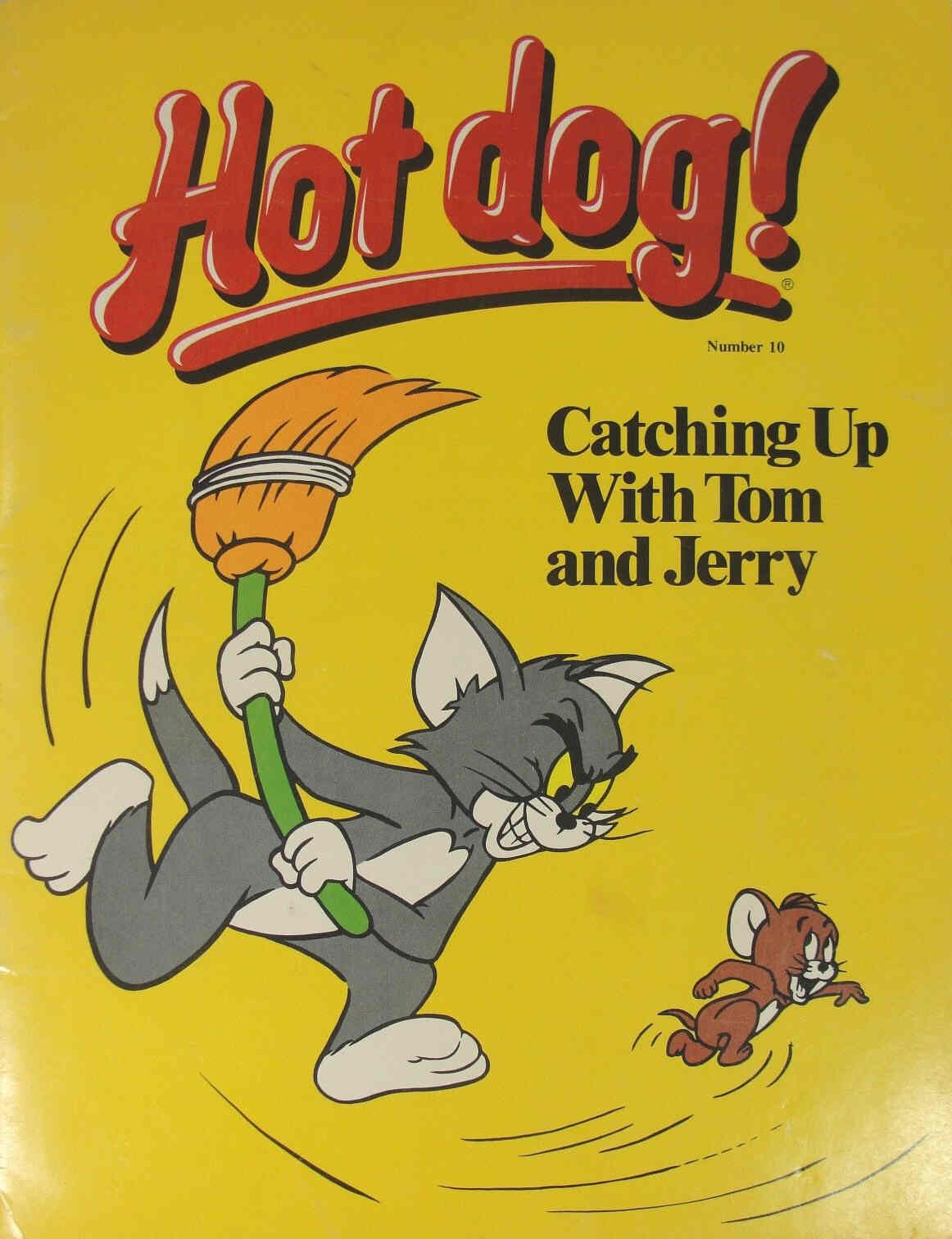 HOT DOG! magazine side cover Issue 10  1981