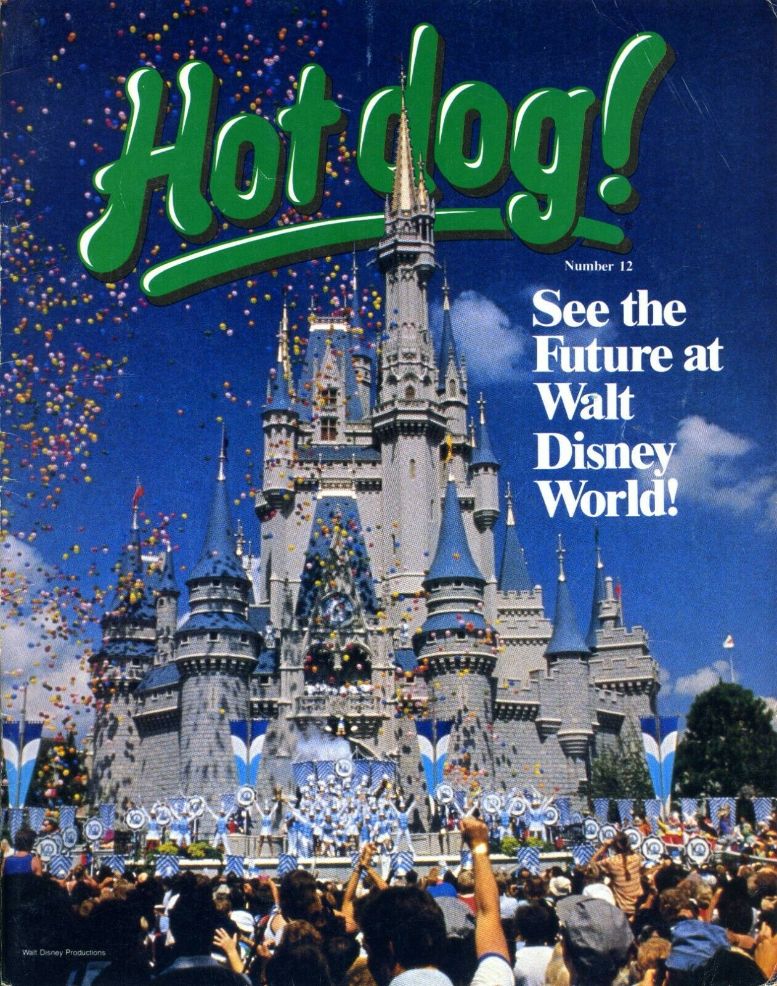 HOT DOG! magazine side cover Issue 12  1982