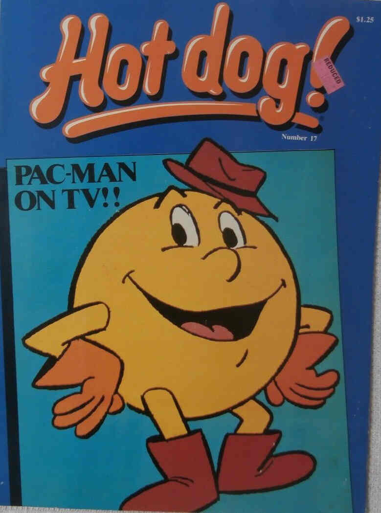 HOT DOG! magazine side cover Issue 17  1983