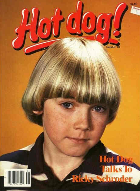 HOT DOG! magazine side cover Issue 18  1983