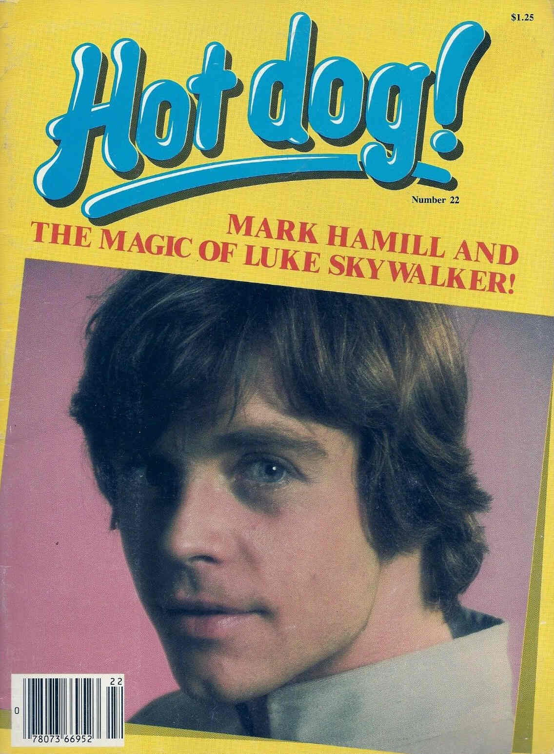 HOT DOG! magazine side cover Issue 22  1983