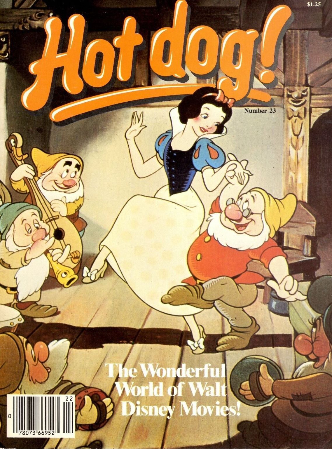 HOT DOG! magazine side cover Issue 23  1983