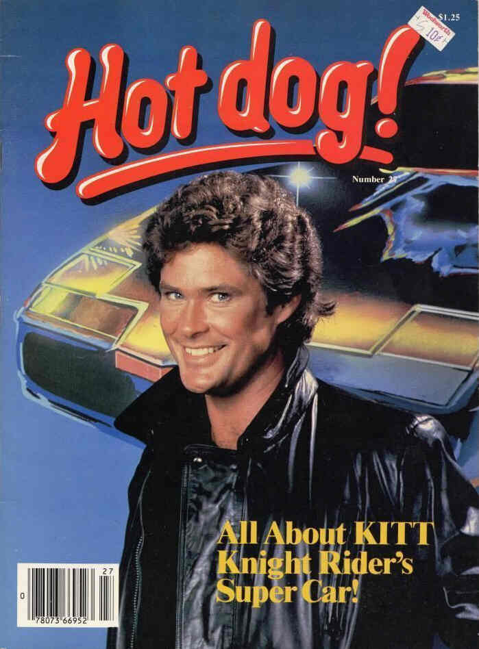 HOT DOG! magazine side cover Issue 27  1984