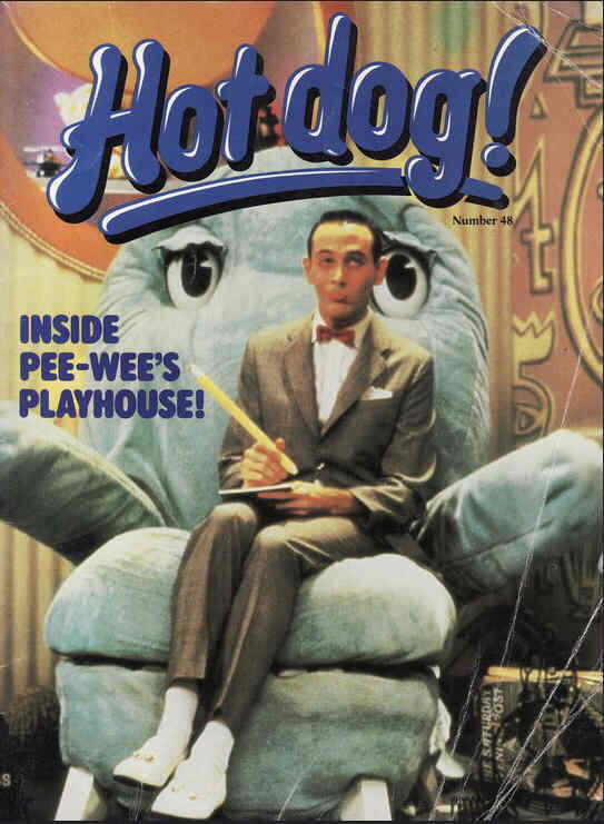 HOT DOG! magazine side cover Issue 48  1987