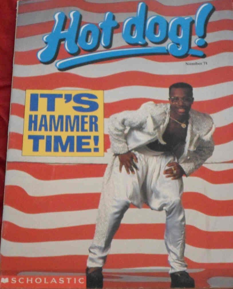 HOT DOG! magazine side cover Issue 71  1992