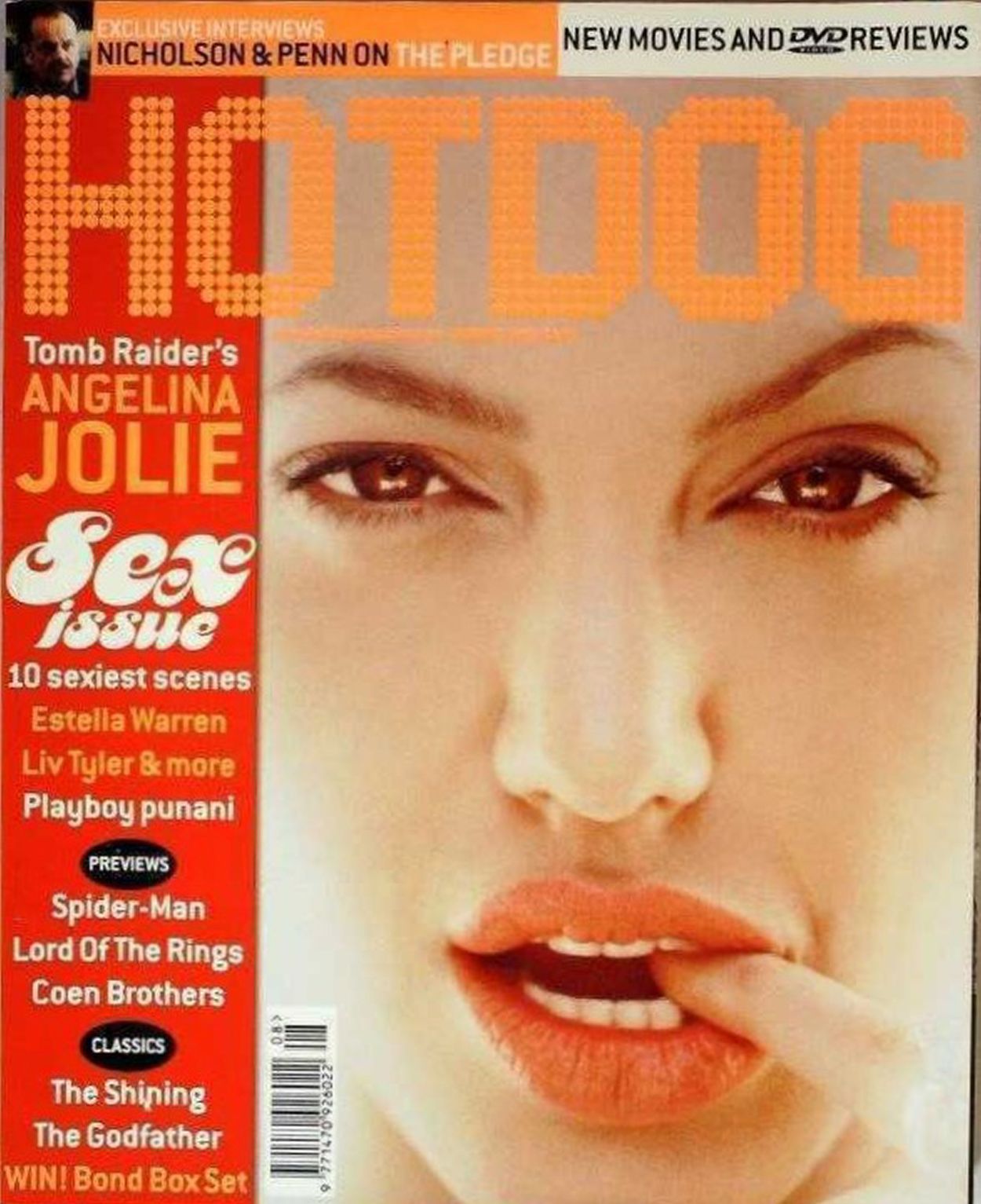 HOTDOG magazine cover Issue 14 August 2001