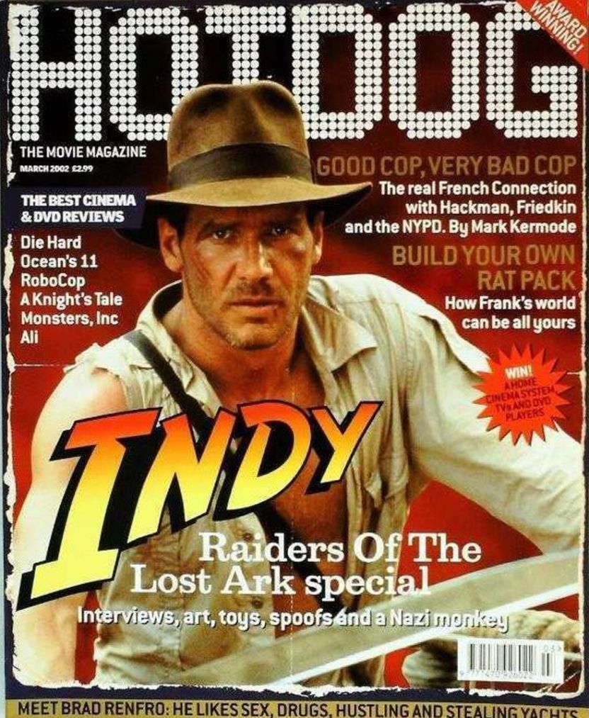 HOTDOG magazine cover Issue 21 March 2002