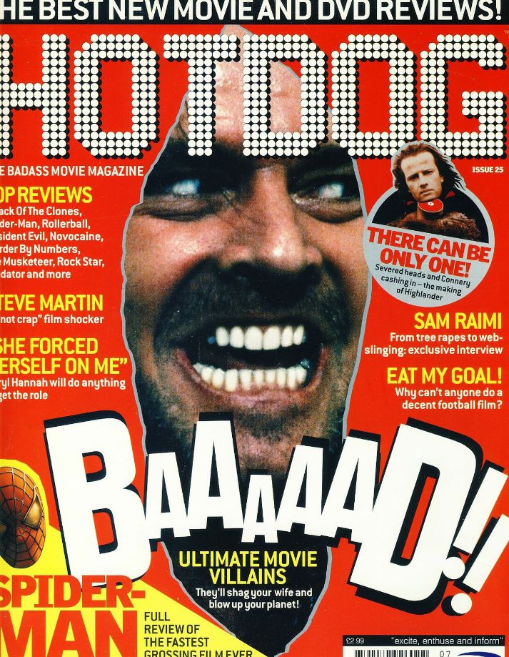 HOTDOG magazine cover Issue 25 July 2002