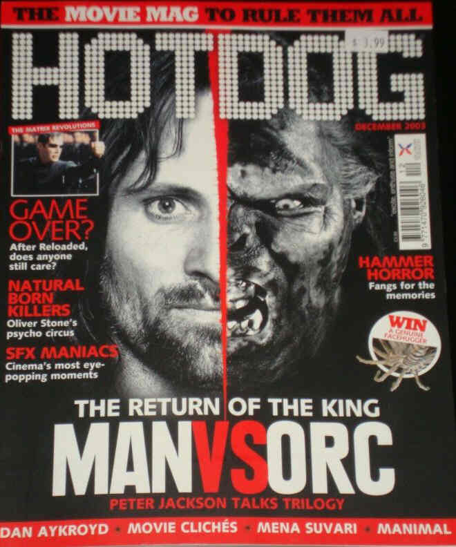 HOTDOG magazine cover Issue 43 December 2003