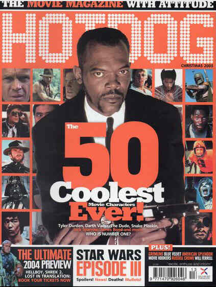 HOTDOG magazine cover Issue 44 Christmas 2003