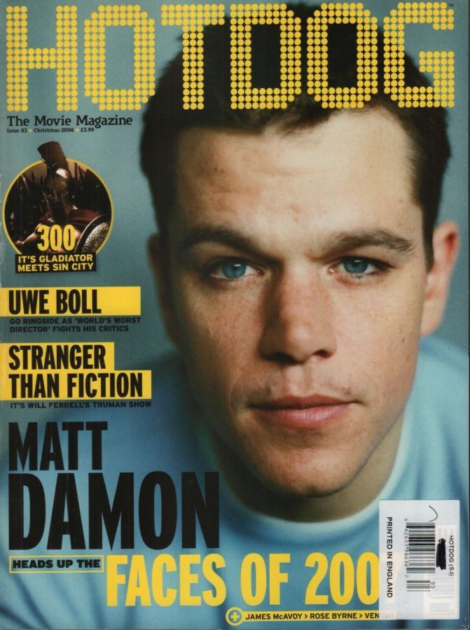 HOTDOG magazine cover Issue 83 Christmas 2006