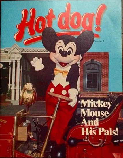 HOT DOG! magazine side cover Issue 7   1981