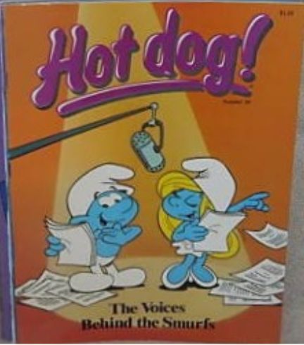 HOT DOG! magazine side cover Issue 20   1983