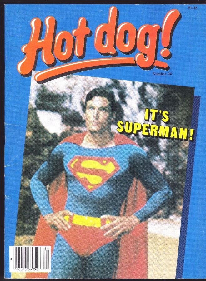 HOT DOG! magazine side cover Issue 24   1983