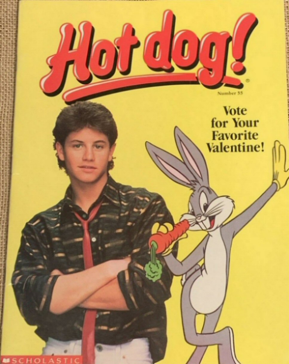 HOT DOG! magazine side cover Issue 55   1989