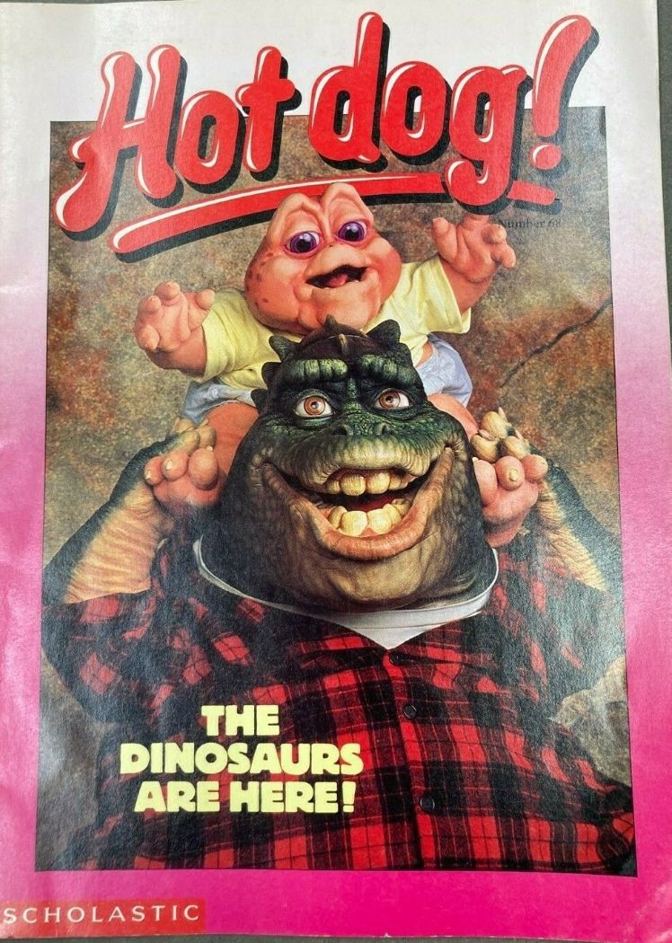 HOT DOG! magazine side cover Issue 68   1991