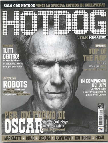 HOTDOG (It) magazine side cover Issue 13 March 2005