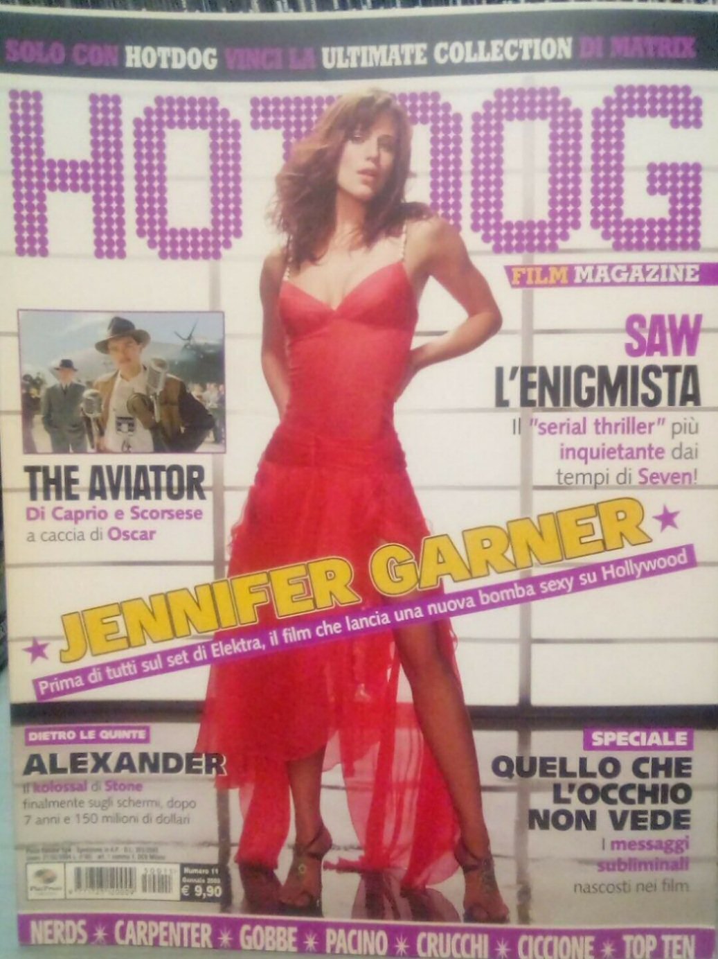 HOTDOG (It) magazine side cover Issue 11  January 2005