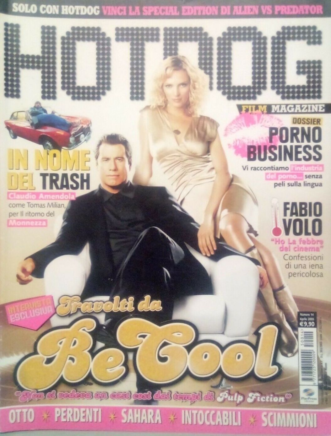 HOTDOG (It) magazine side cover Issue 14  April 2005