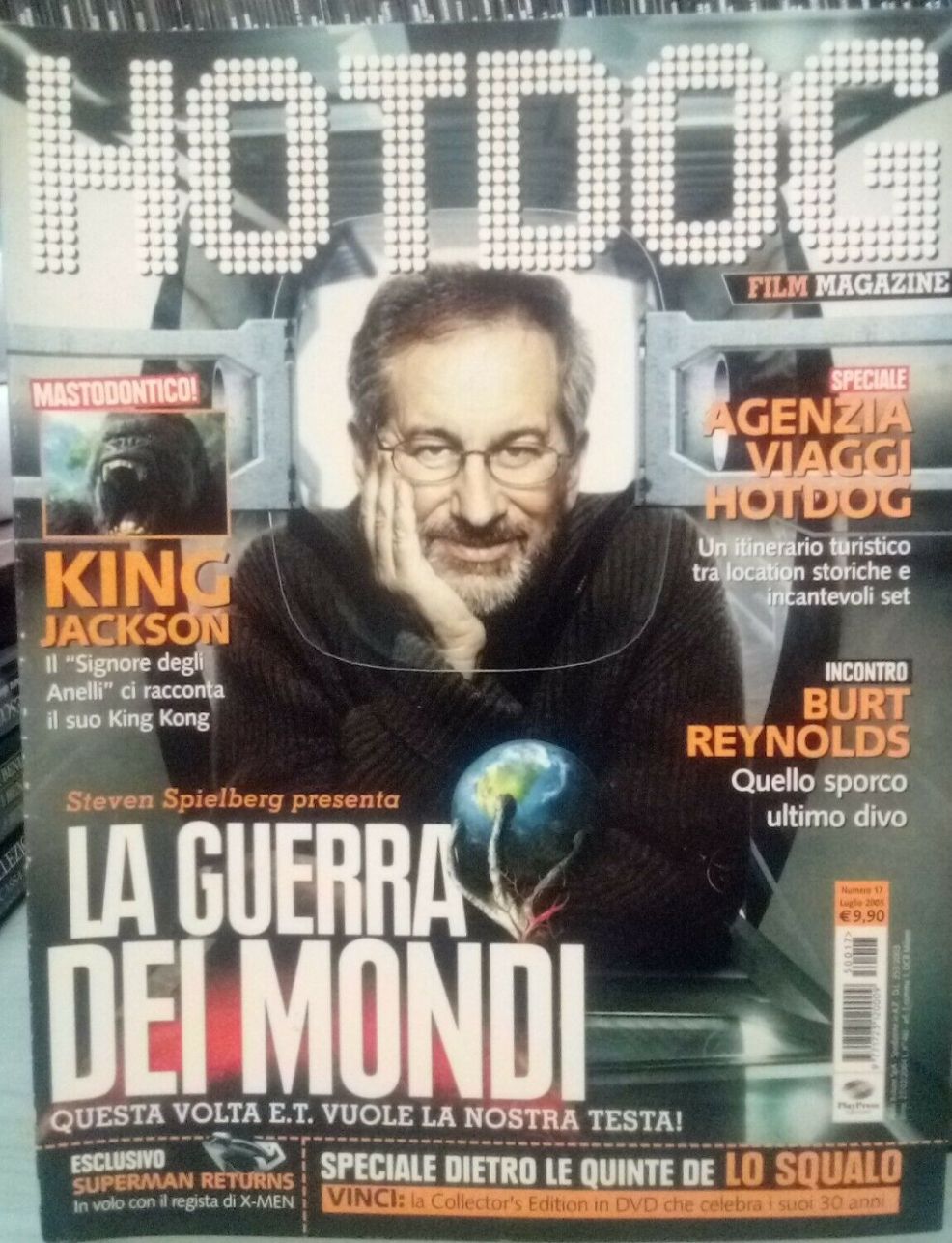 HOTDOG (It) magazine side cover Issue 17  July 2005