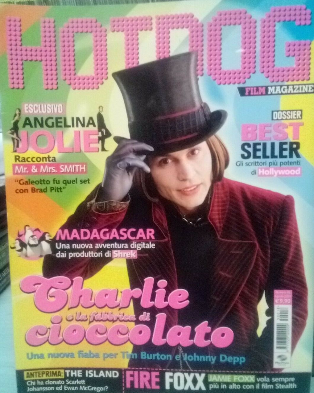 HOTDOG (It) magazine side cover Issue 18  August 2005
