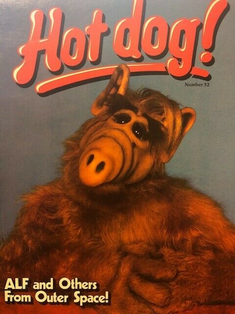 HOT DOG! magazine side cover Issue 52   1988