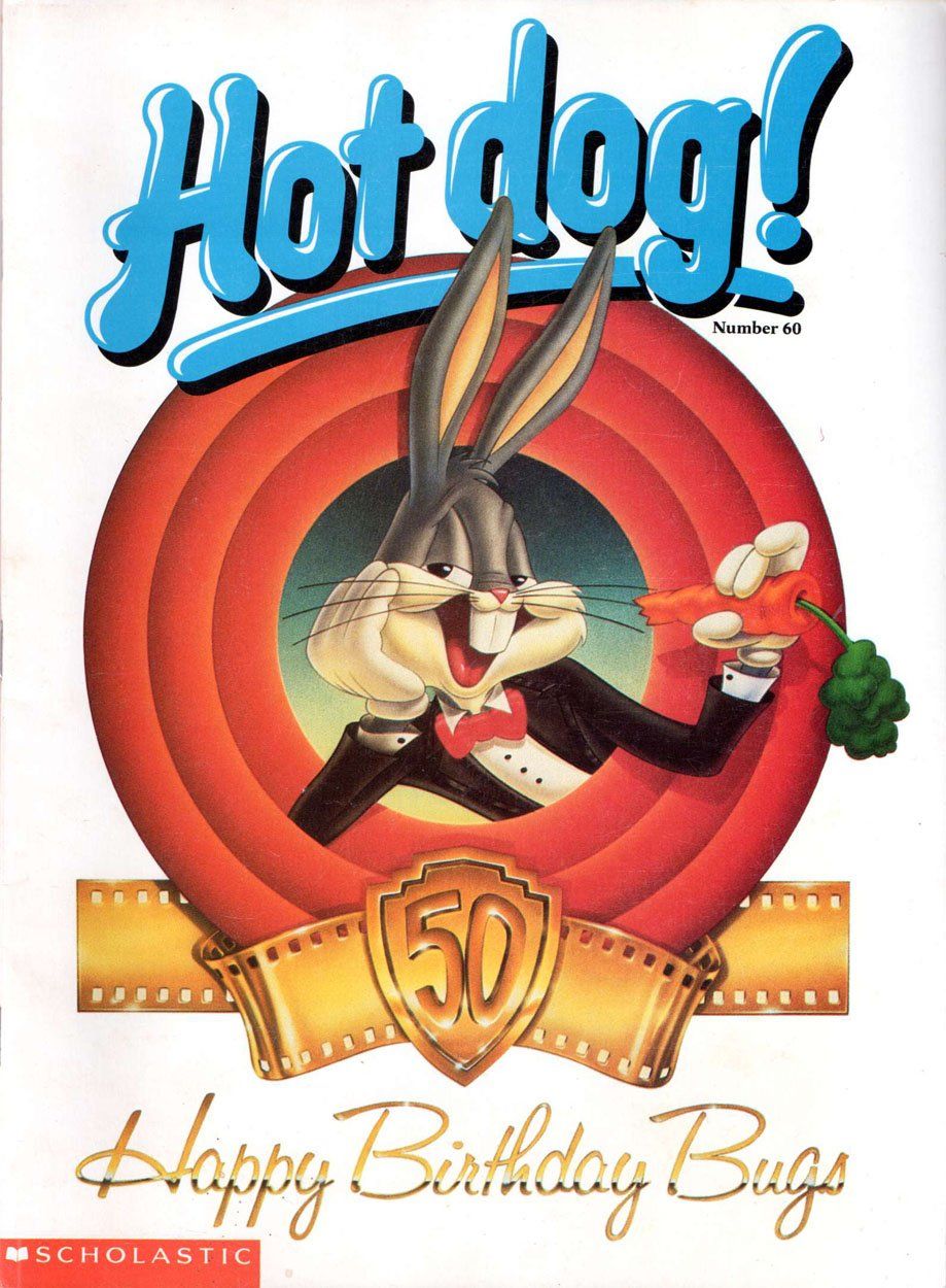 HOT DOG! magazine side cover Issue 60   1990
