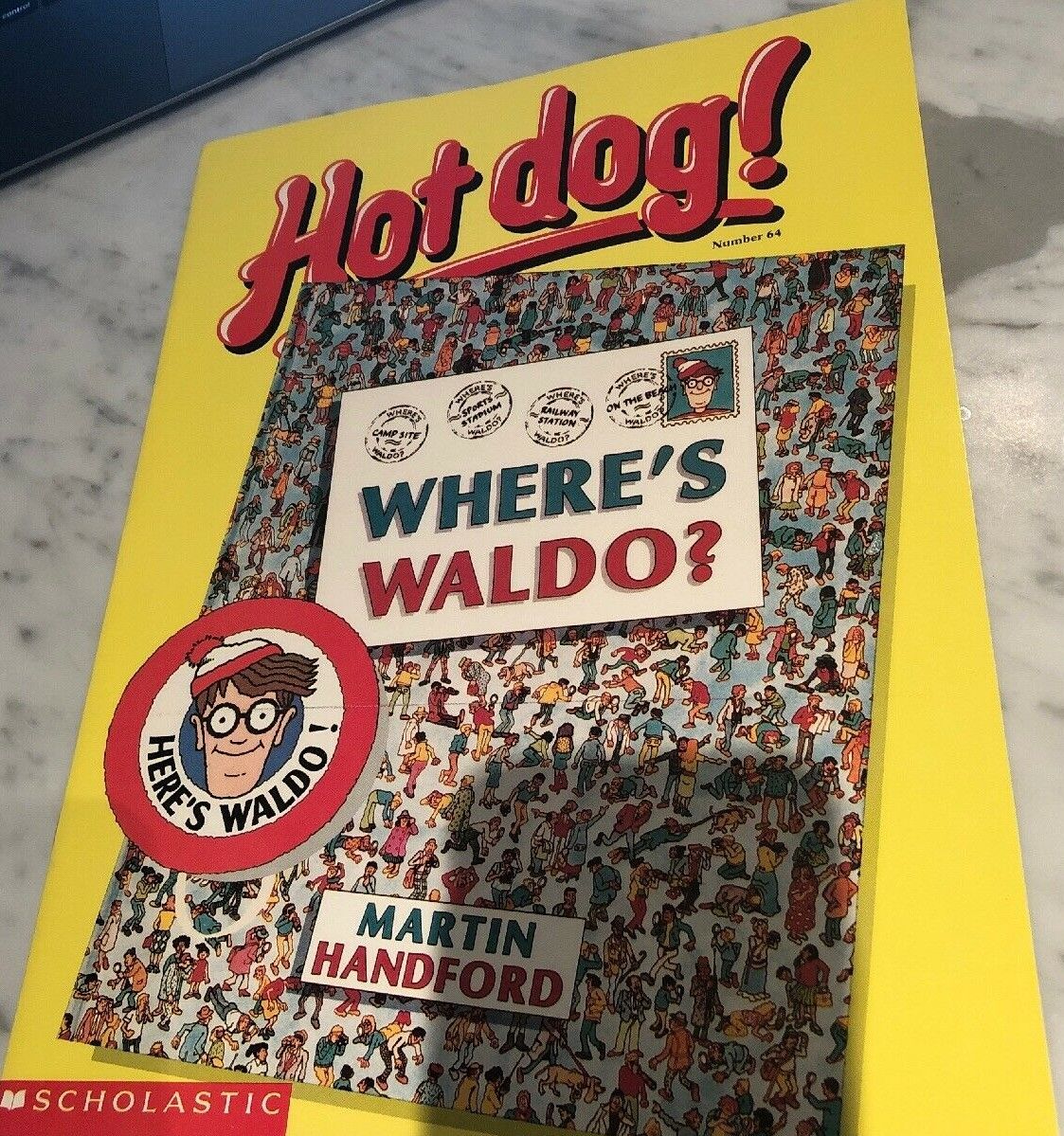 HOT DOG! magazine side cover Issue 64   1990