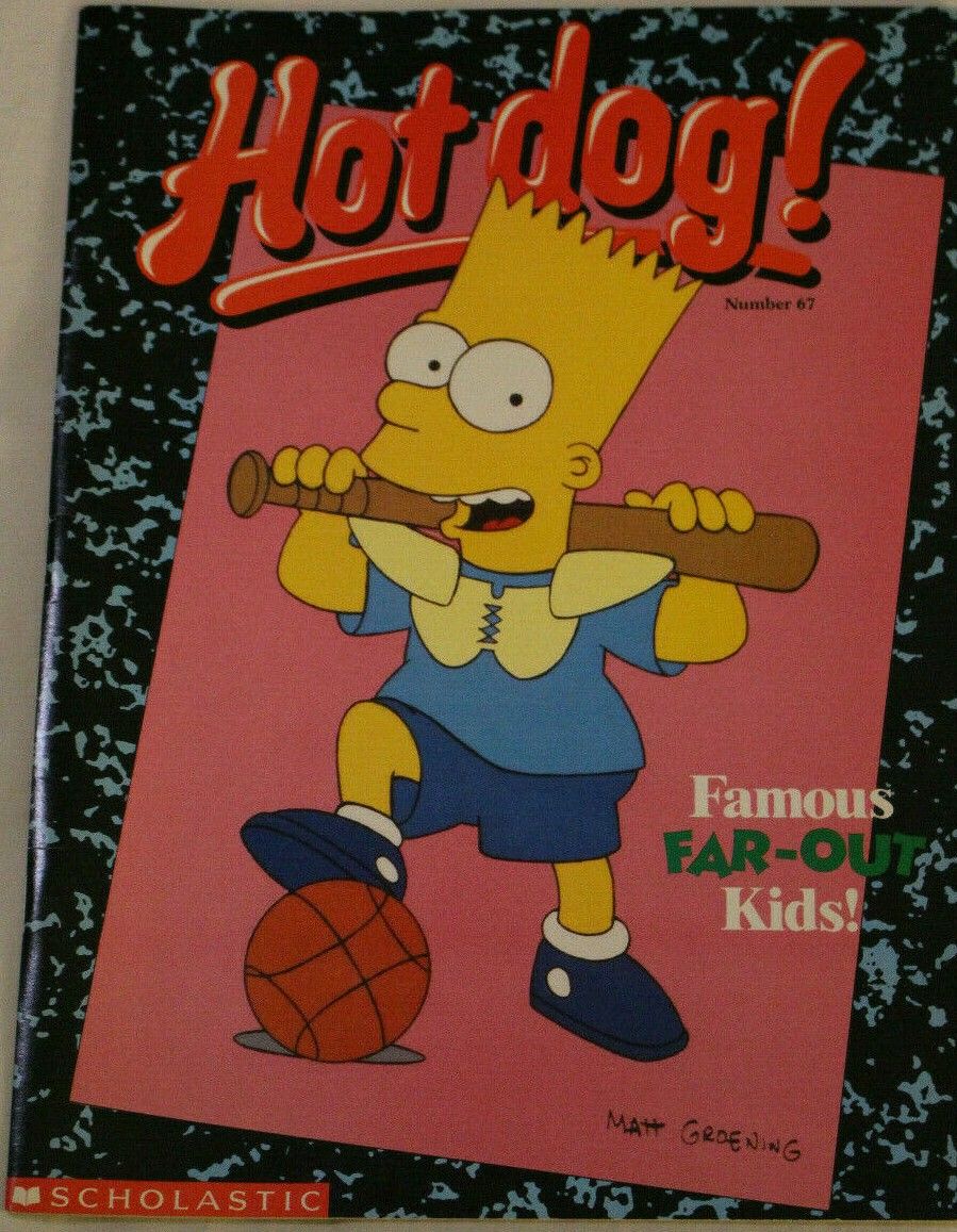 HOT DOG! magazine side cover Issue 67   1991