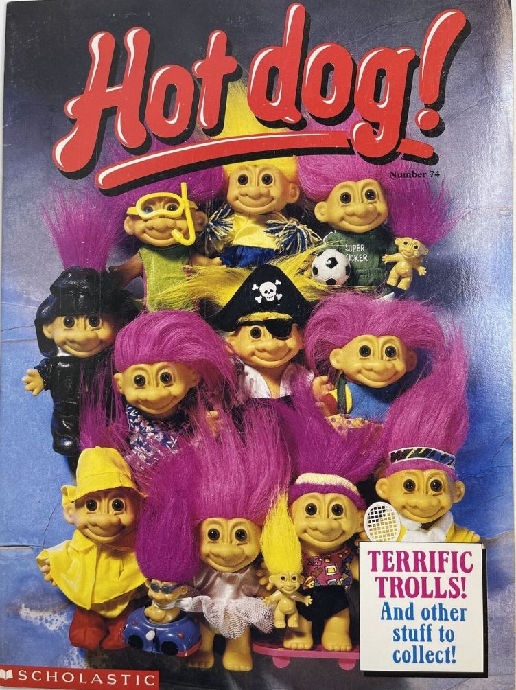 HOT DOG! magazine side cover Issue 74   1993