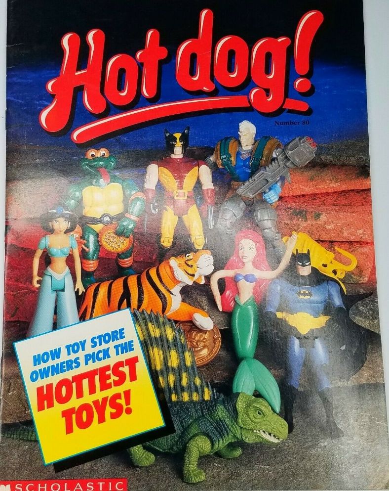 HOT DOG! magazine side cover Issue 80   1994