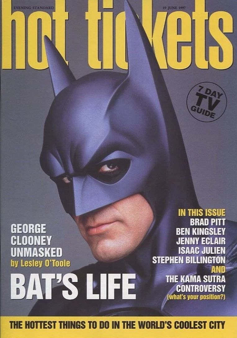 HOT TICKETS magazine side cover 19 June 1997
