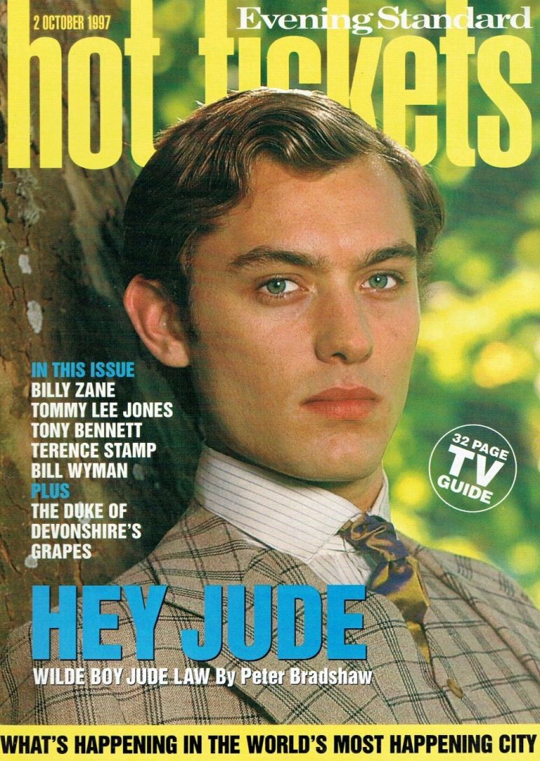 HOT TICKETS magazine side cover 2 October 1997