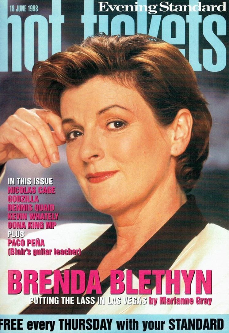 HOT TICKETS magazine side cover 18 June 1998