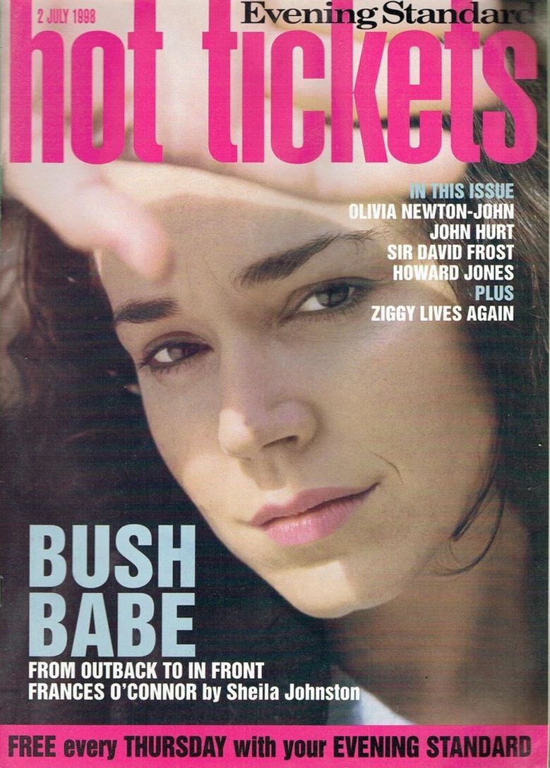 HOT TICKETS magazine side cover 2 July 1998