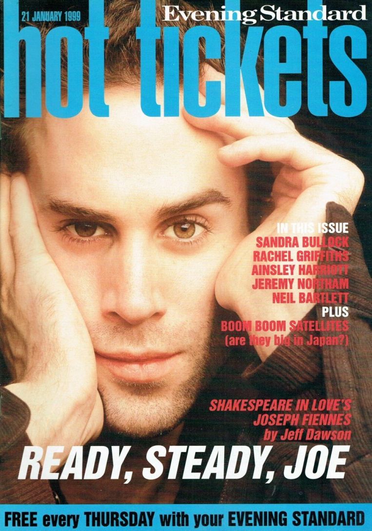 HOT TICKETS magazine side cover 21 January 1999