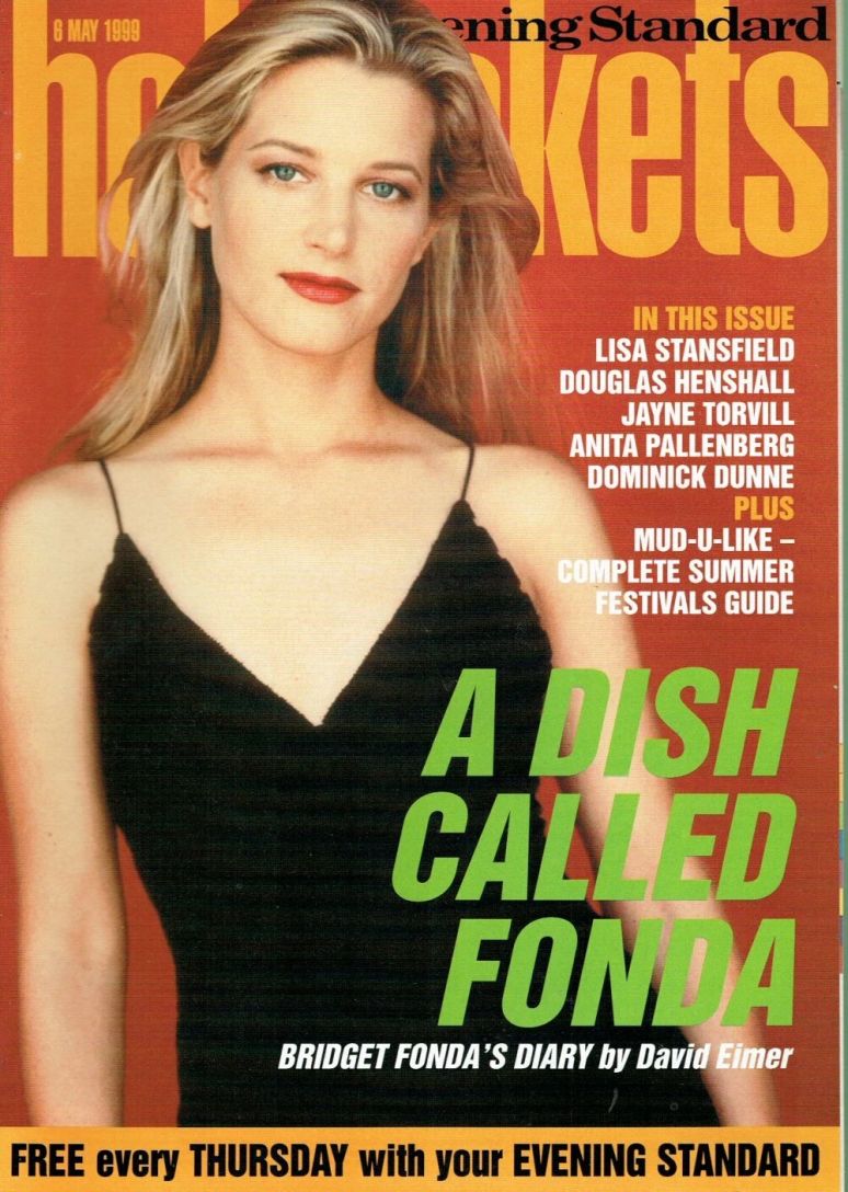 HOT TICKETS magazine side cover 8 May 1999