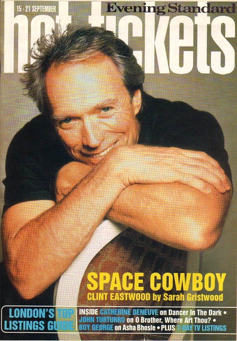 HOT TICKETS magazine side cover 15 September 2000