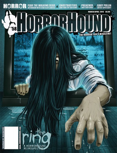 HORRORHOUND magazine side cover Issue 58 March/April 2016